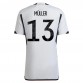 Prima Maglia Germania Mondiali 2022 Thomas Muller 13